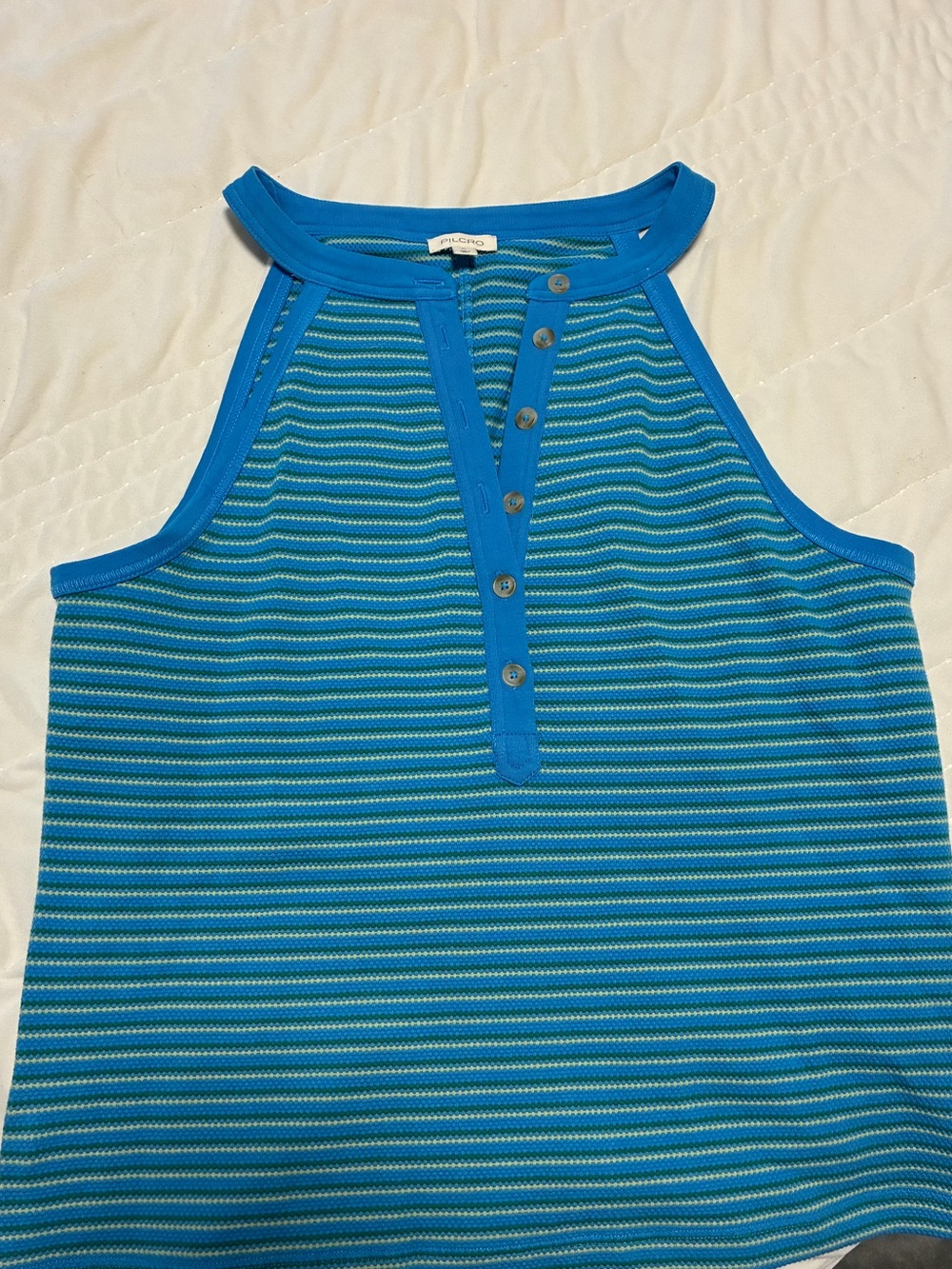 Pilcro Seamed Muscle Tank - Picture 4 of 4